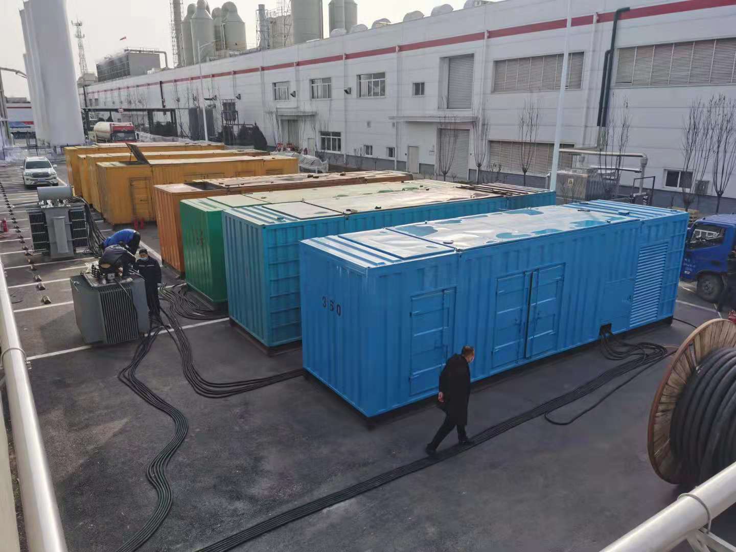 峰峰矿出租发电机-柴油发电机组三相采用什么接法
